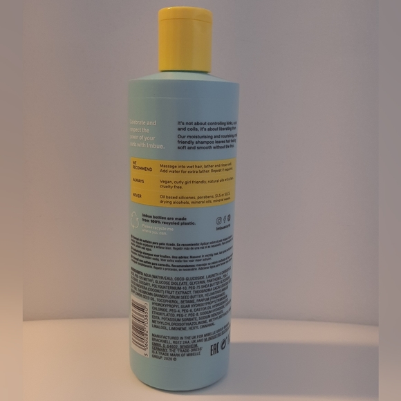 💥 3/$35 Imbue Curl Liberating Sulphate Free Shampoo 400ml - Picture 4 of 4